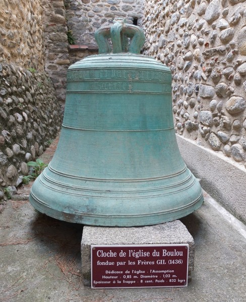 Le Boulou Church Bell 1436