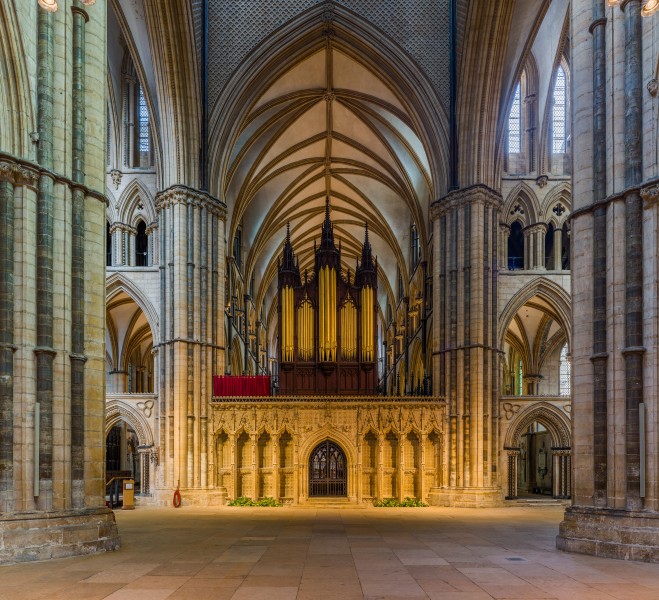 Lincoln Cathedral Rood Screen, Lincolnshire, UK - Diliff