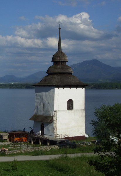 Liptovská Mara - church tower