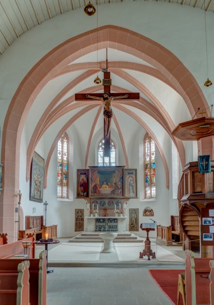 Mühlhausen Kirche 2110199 HDR