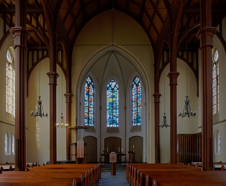 Mülheim an der Ruhr, Speldorf, Lutherkirche, 2018-04 CN-05