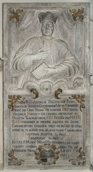 Maria Saal Pfarrkirche Mariae Himmelfahrt Epitaph Andreas Zollfelder 30092016 4669