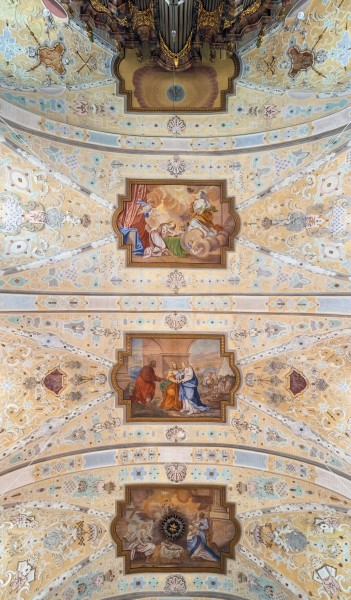 Marienweiher Basilika Fresco Decke 923185607
