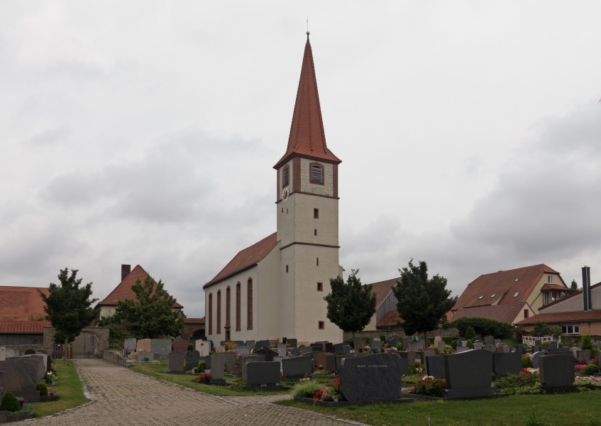 Marktbergel, die evangelisch-lutherische Pfarrkirche Sankt Veit DmD-5-75-143-20 foto7 2016-08-05 12.41