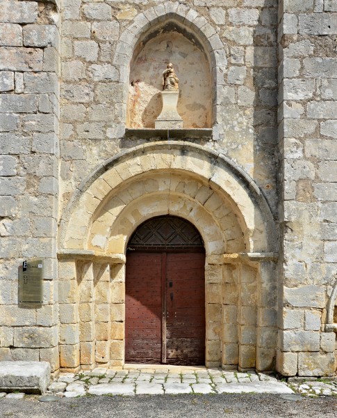 Marthon 16 Église portail 2013