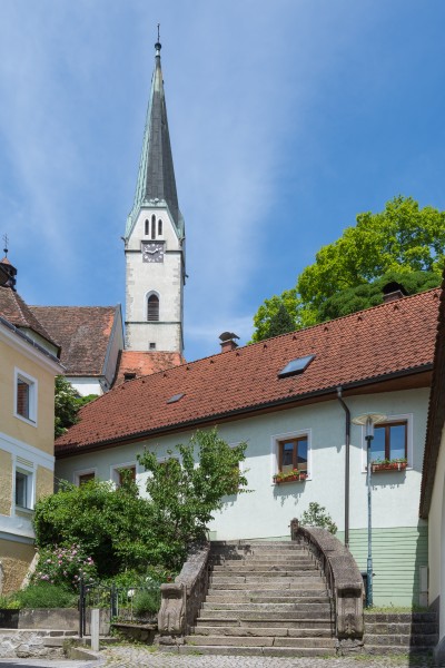 Mauthausen Kirchenstiege unten