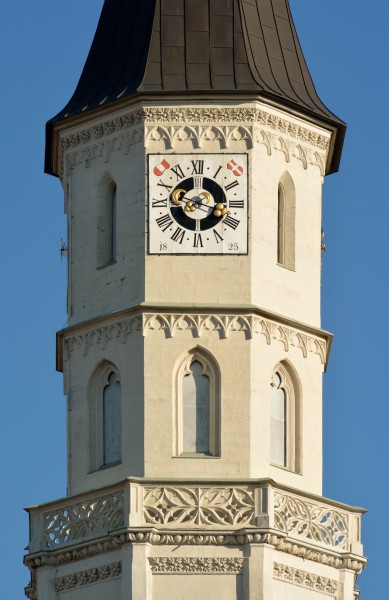 Michaelerkirche Wien-I Uhrturm DSC 4899w