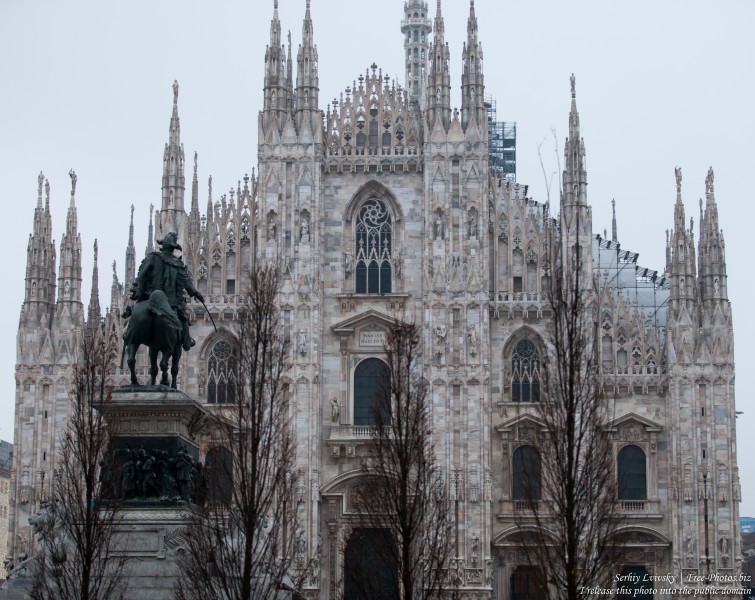 Milan in January 2016, picture 3