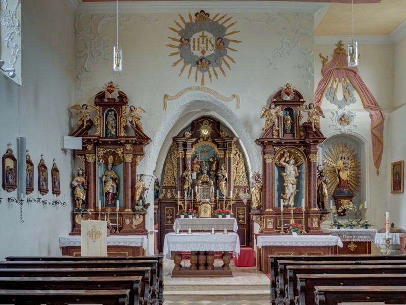 Mistendorf Kirche Altar 1588HDR