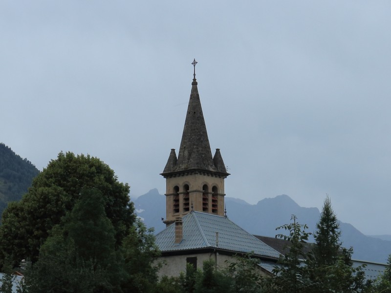Mizoën, Frankrijk (1080 m.) Church 02