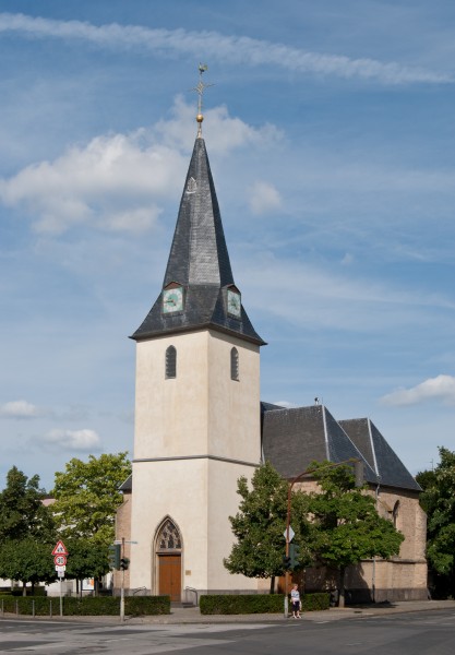Moers, Kapellen, Evangelische Pfarrkirche, 2012-08 CN-02