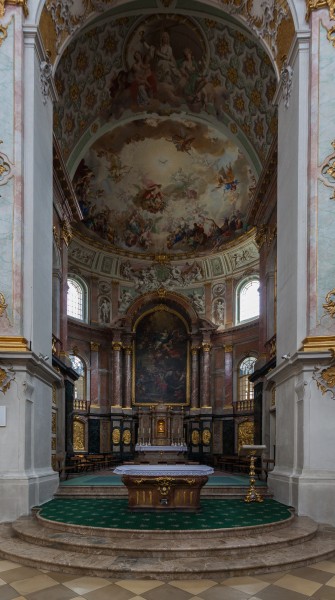 Monasterio de Ettal, Baviera, Alemania, 2014-03-22, DD 13