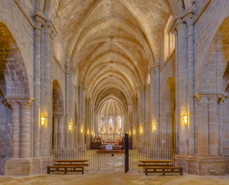 Monasterio de la Oliva, Carcastillo, Navarra, España, 2015-01-06, DD 04-06 HDR
