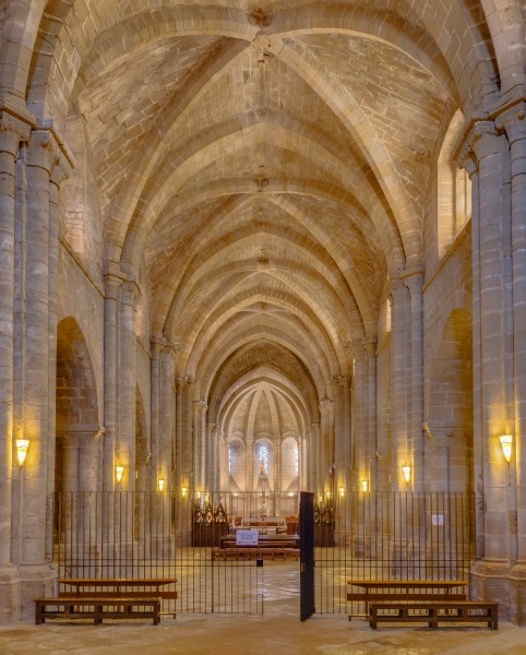 Monasterio de la Oliva, Carcastillo, Navarra, España, 2015-01-06, DD 07-09 HDR