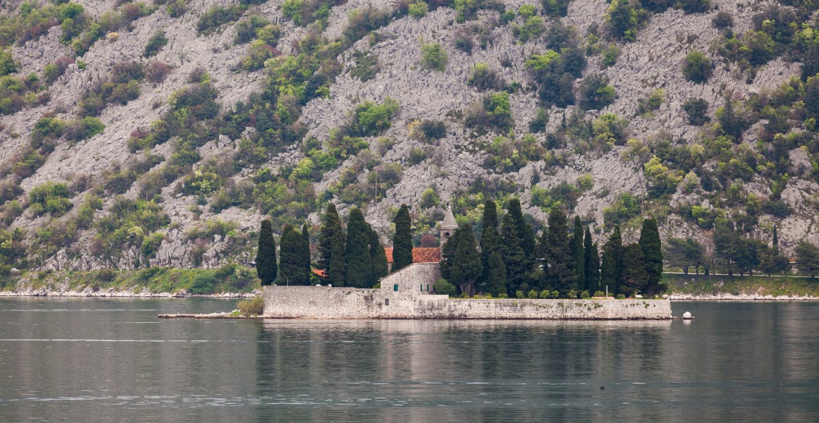 Monasterio de San Jorge, Perast, Bahía de Kotor, Montenegro, 2014-04-19, DD 41