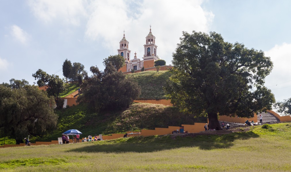 Nuestra Señora de los Remedios, Cholula, Puebla, México, 2013-10-12, DD 02
