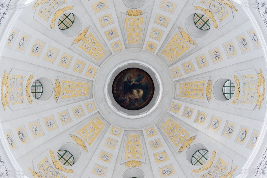 Oculus cupola Theatinerkirche Munich