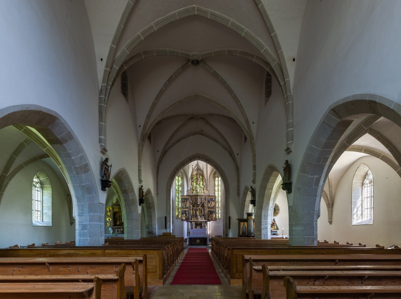 Pesenbach Kirche Innenraum 01