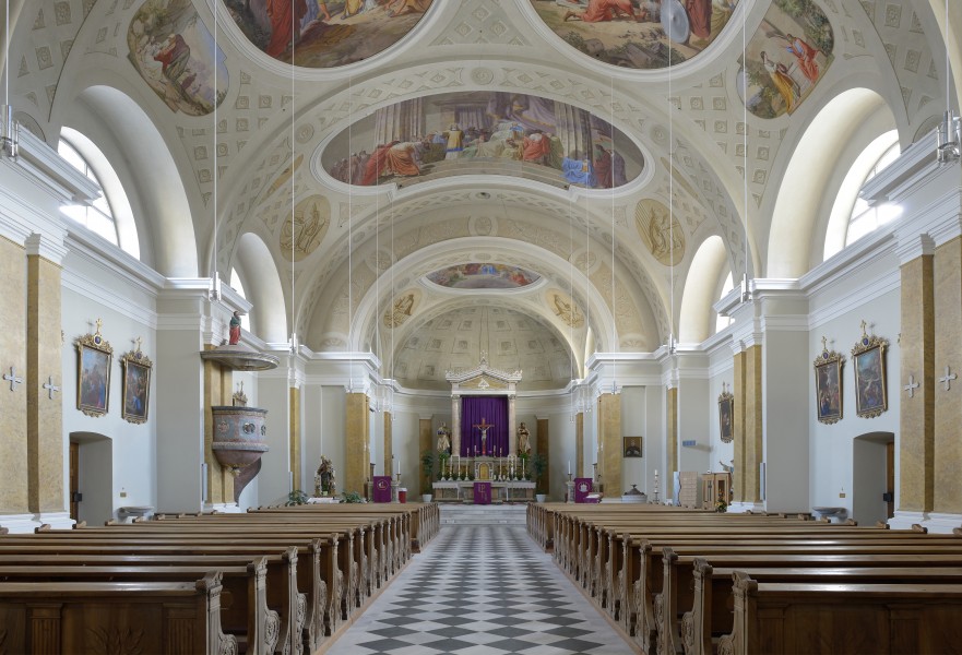 Pfarrkirche Lajen Innenansicht