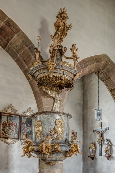 Pfarrweisach-Kirche-Kanzel-090118HDR