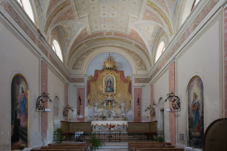 Piran church Saint Peter interior