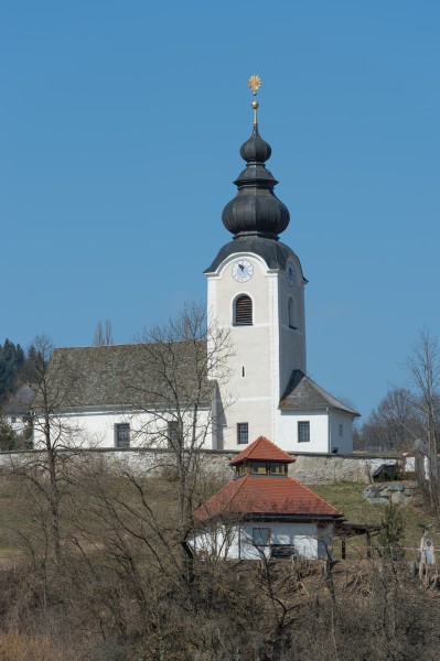 Poertschach am Berg Pfarrkirche hll Lambert und Ulrich 13032015 0557