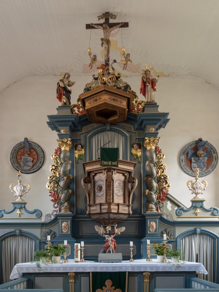 Pommersfelden Kirche Altar 6045763