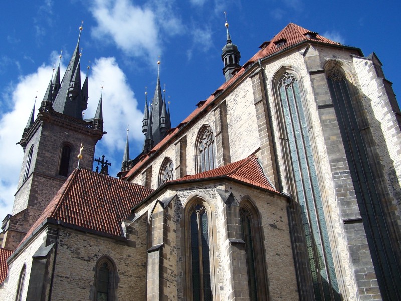 Prag Teynkirche Süden