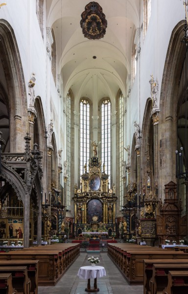 Praha Týn Church Interior 01
