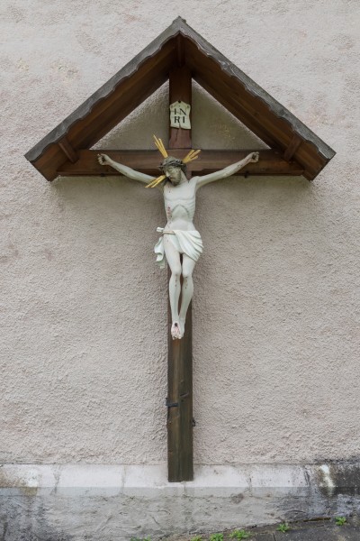 Radenthein Sankt Peter in Tweng Pfarrkirche Sankt Peter Kruzifix 17092015 7527