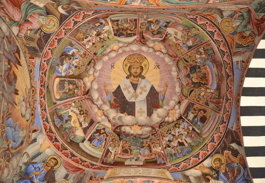 Rila Monastery (Рилски манастир) - fresco 3