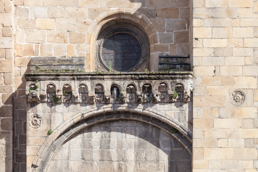 Rosetón da Catedral de Ourense. Galiza
