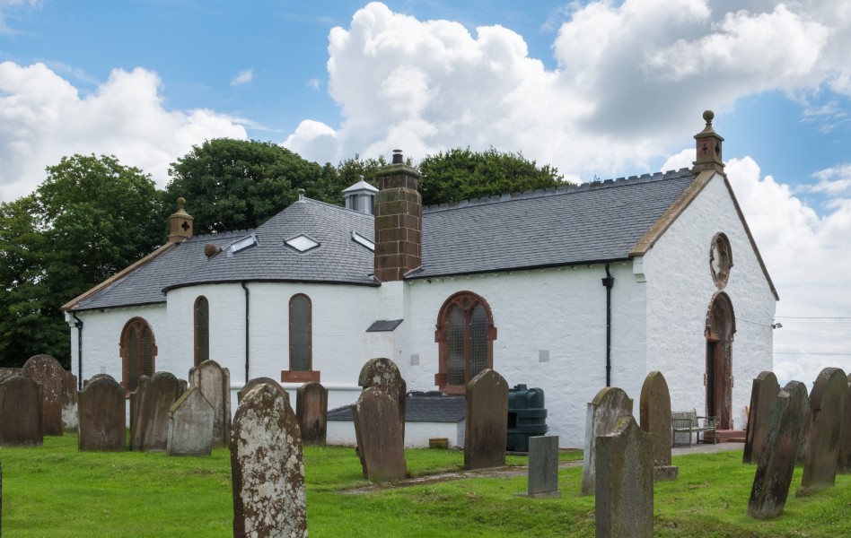 Ruthwell Church - from the north-west