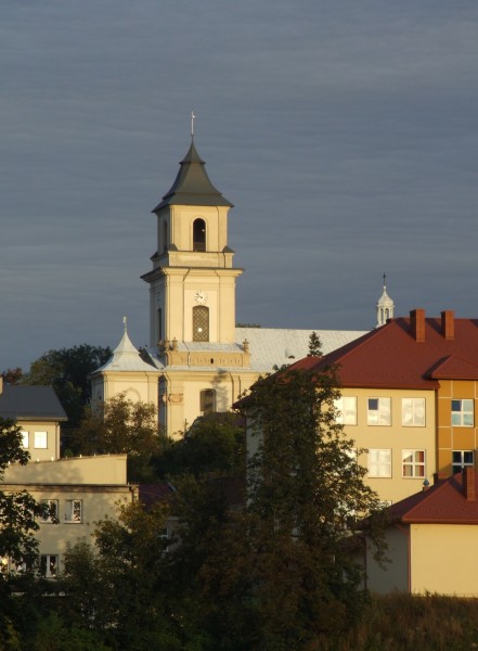 Rymanów - tower of the church