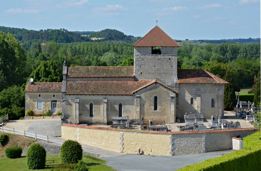Saint-Aulaye 24 Église 2013