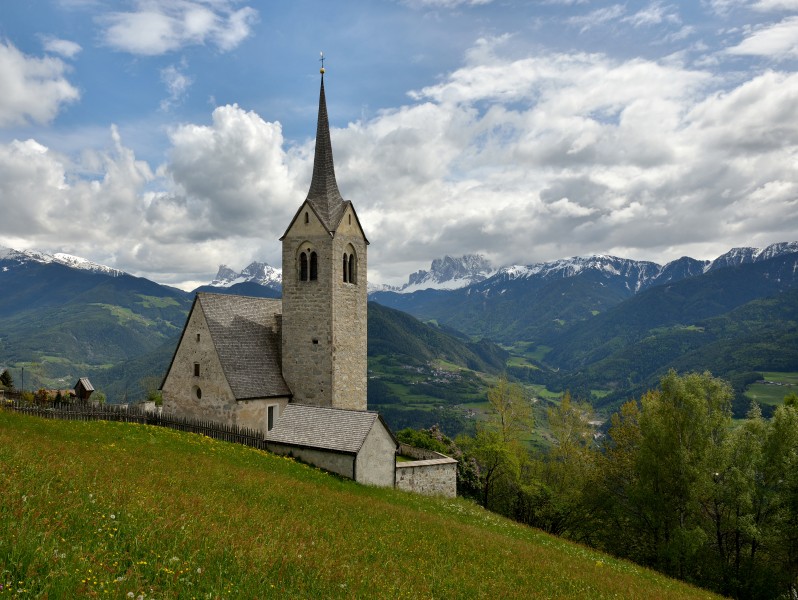 Saint Andrew church in Feldthurns