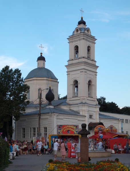Saints Peter and Paul church in Tarusa. Russia