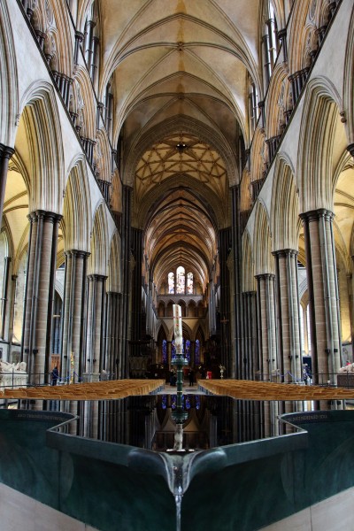 Salisbury Cathedral Columns