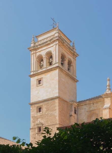 San Jeronimo monastery church Bell tower Granada Andalusia Spain