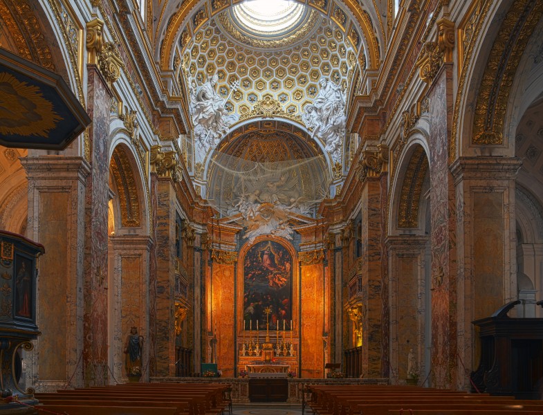 San Luigi dei Francesi (Rome) - Interior HDR