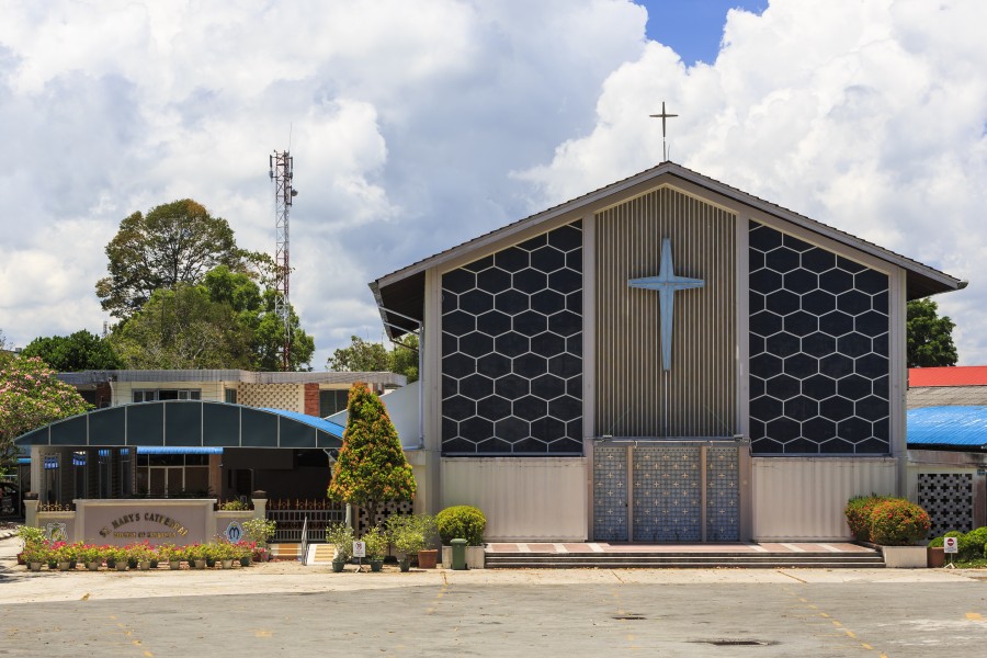 Sandakan Sabah Cathedral-St-Mary-01