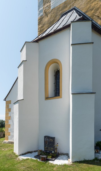Sankt Georgen am Laengsee Pfarrkirche Sankt Peter bei Taggenbrunn Chorschluss 18072015 5978