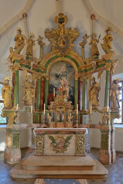 Sankt Jakob und Valentin in Tschöfas Altar