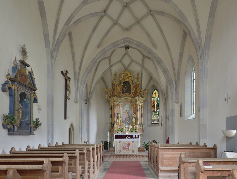 Sankt Konstantin Völs Innenraum Altar