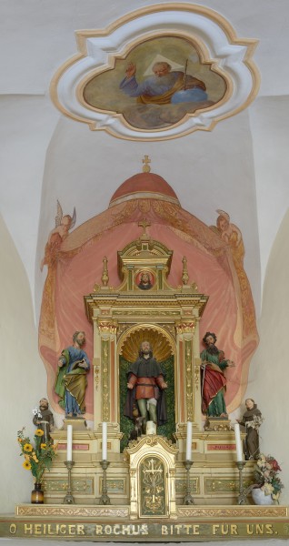 Sankt Rochus Altar Fonteklaus Lajen