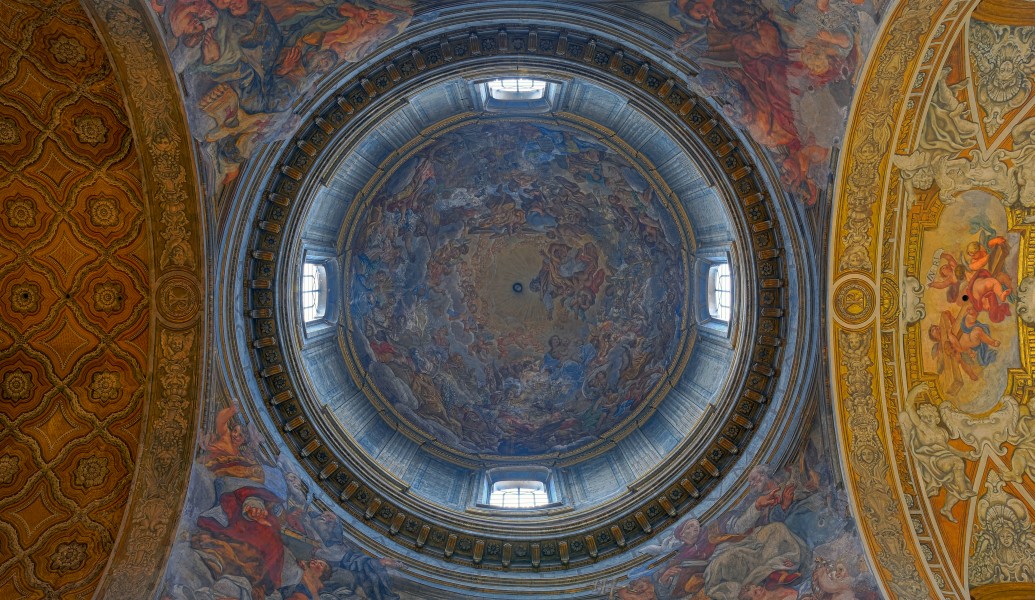 Sant'Andrea delle Fratte - Dome HDR