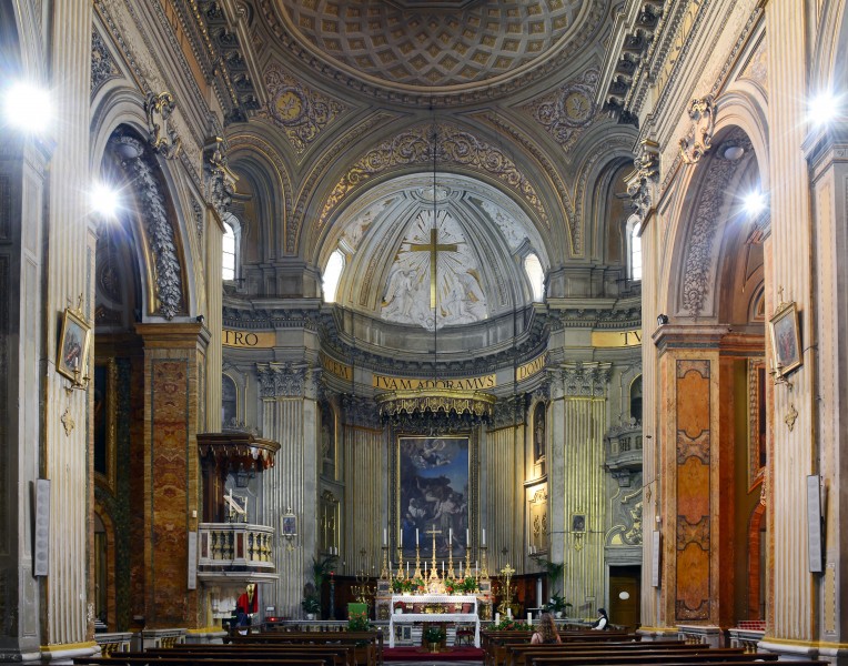 Sant'Eustachio (Rome) - Interior