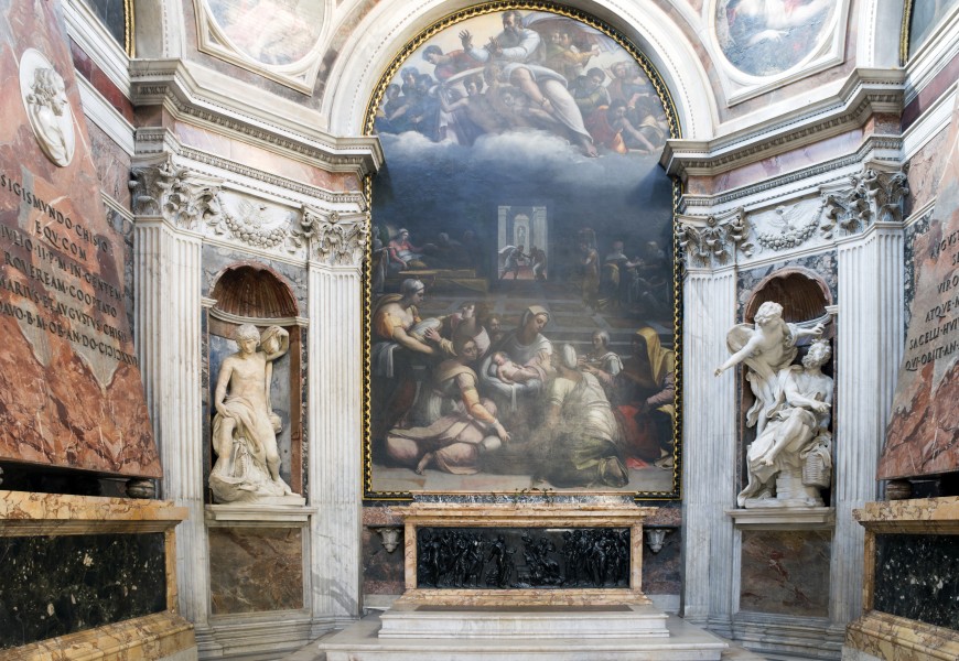 Santa Maria del Popolo (Rome) - Chigi chapel