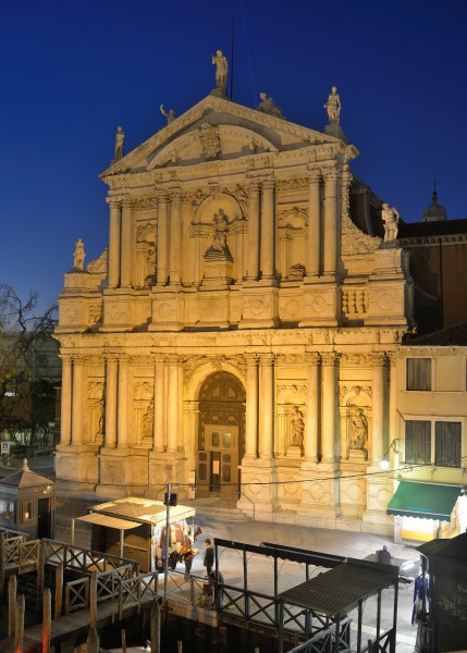 Santa Maria di Nazareth Venice, night view 2012