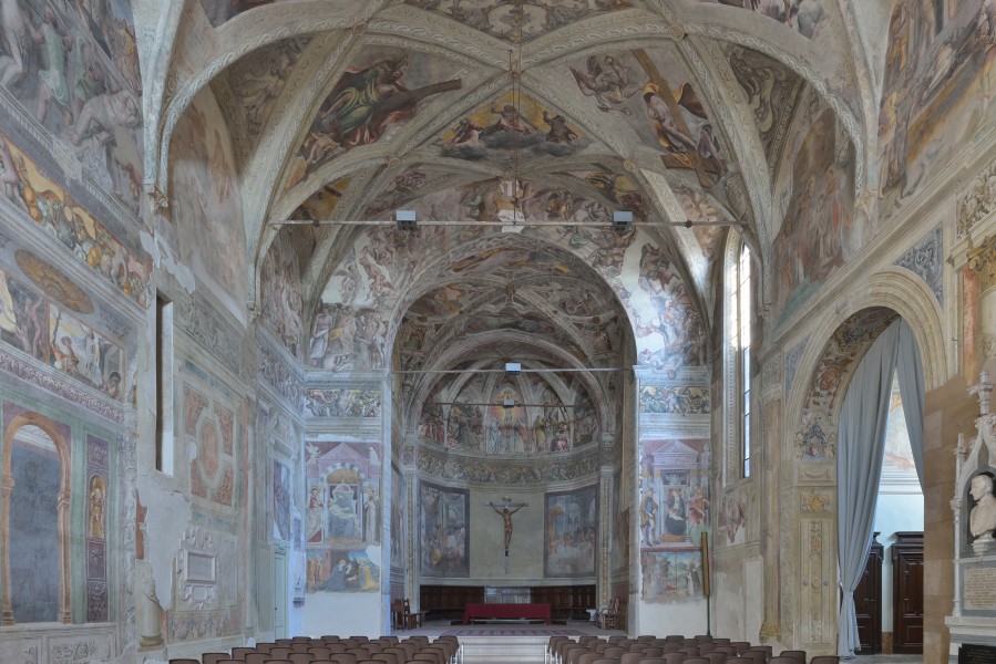 Santo Corpo di Cristo church interior Brescia